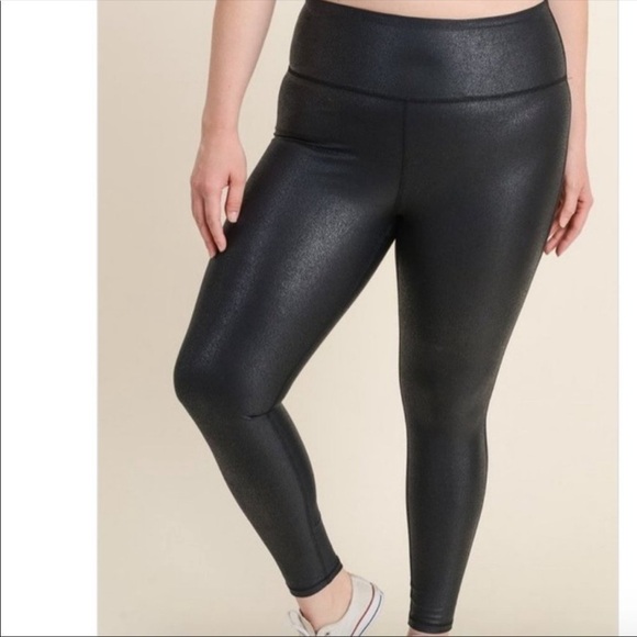 Mono B metallic reptile skin leggings - Picture 1 of 7